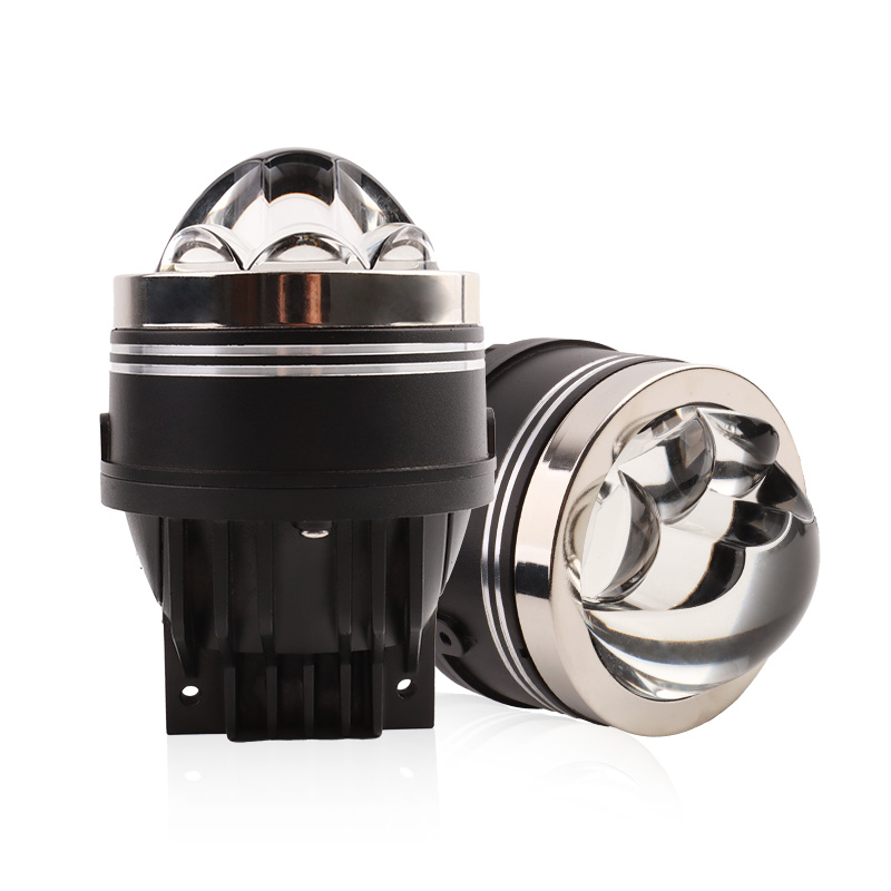 Car Light Fog Lamp 3000K 6000K Laser Biled Projector Lens 3.0inch 52W Car LED Head Light Fog Lights 1