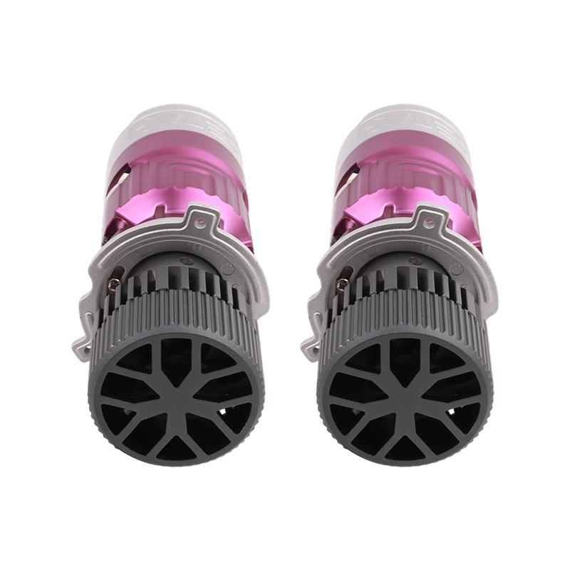 Mini H4 Led Headlight Projector Lens 85W 8000LM 6500K Car Retrofit Led Projector Lens with Dual Lens Upgrade Led Lens 5