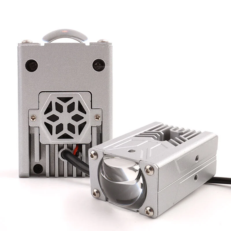 LED Auxiliary Spotlight 6500K 50W Mini Led Grille Light Square Led Grille Spot Light for Car Moto Light 1