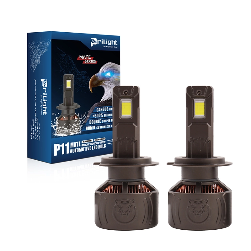 Car Led Headlight P11 Mate Led H7 Auto Led Light 150W 18000LM 6500K H7 Auto Led Headlights 1