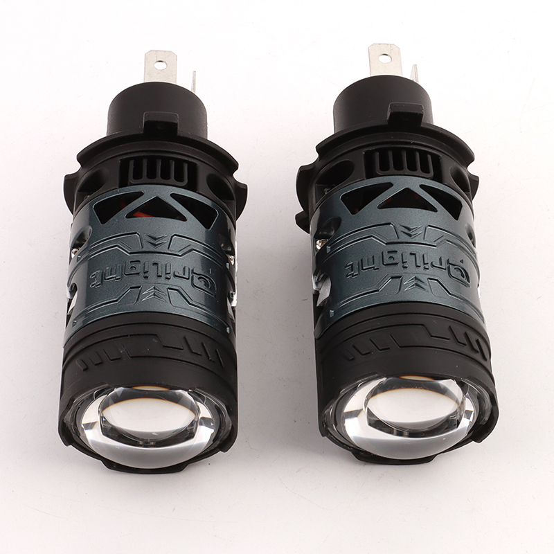 Car Accessories Light 140W 16000LM Mini H4 Bi LED Projector Lens Perfect Beam Pattern Car Mini H4 Bi Led Projector Lens 9
