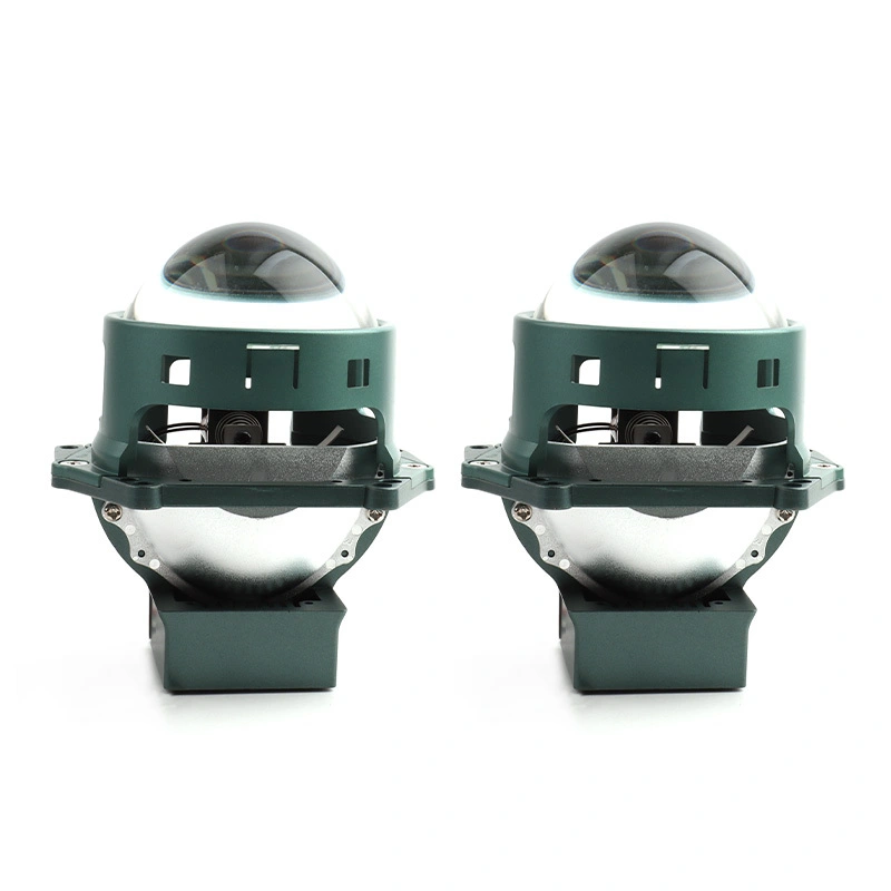 Auto LED Bulb Light Car Accessories 67W 6500K LED Headlight 3'' Bi Led Projector Lens Retrofit Car Headlights 1