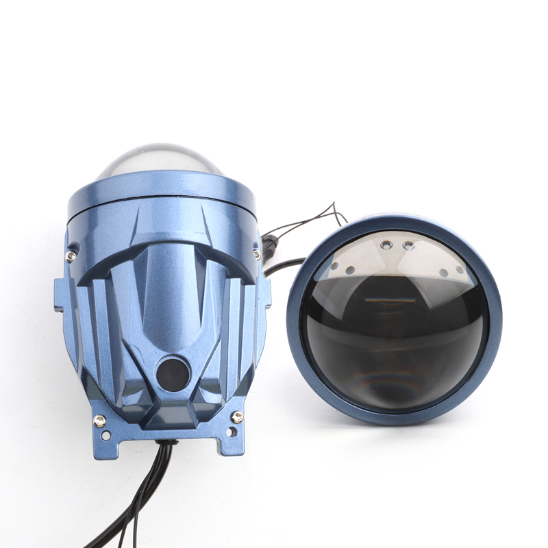 3 Inch Bi-LED Fog Projector Lens 6000K 53W 5500LM High Beam Low Beam LED Lamp for Car Modification 1
