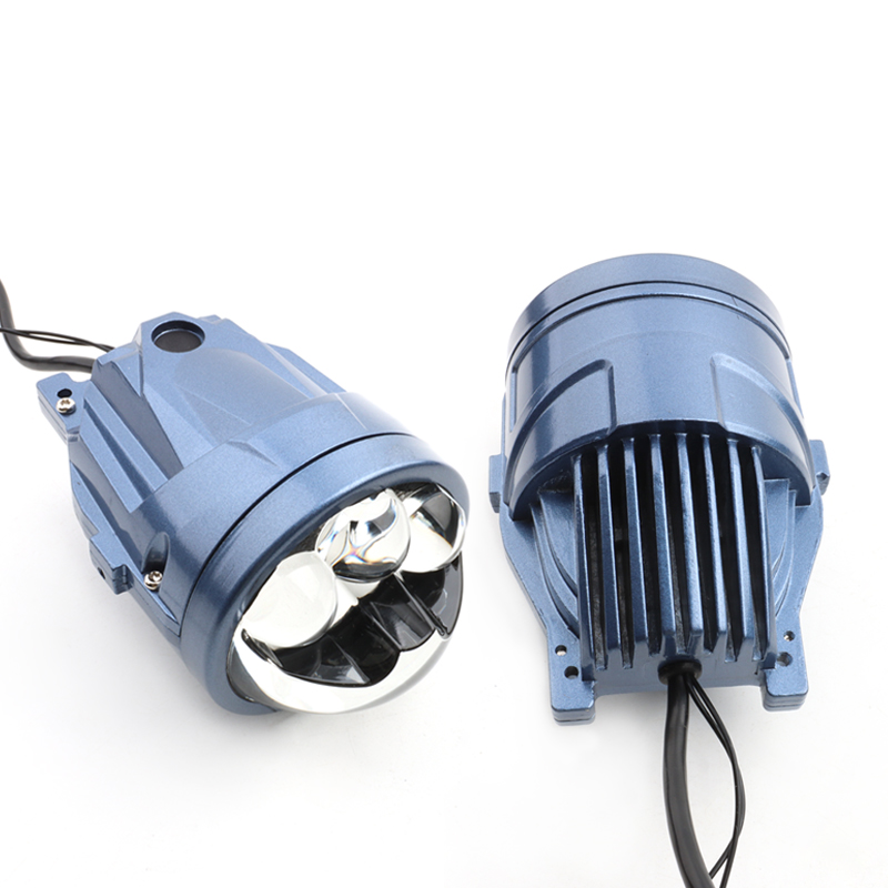 3 Inch Triple-Lens Bi-LED Fog Projector Lens 6000K 89W 10500LM IP68 Universal LED Fog Lamp 3