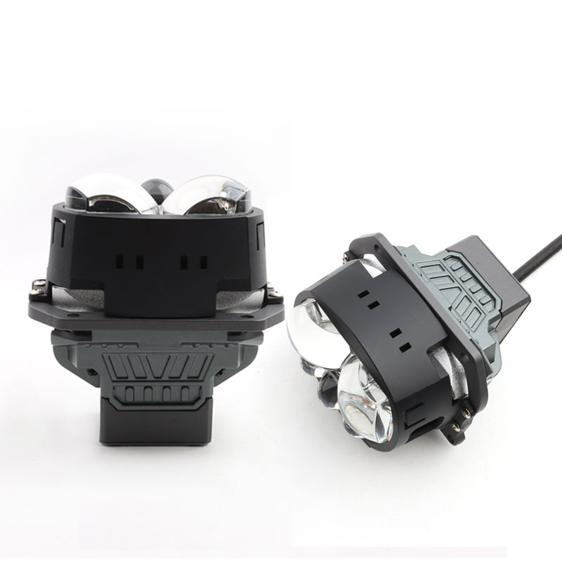 3 Inch Bi LED Projector Lens 140W 15000LM 6000K Five-Eye Optics for High Low Beam Car Headlight Retrofit 4