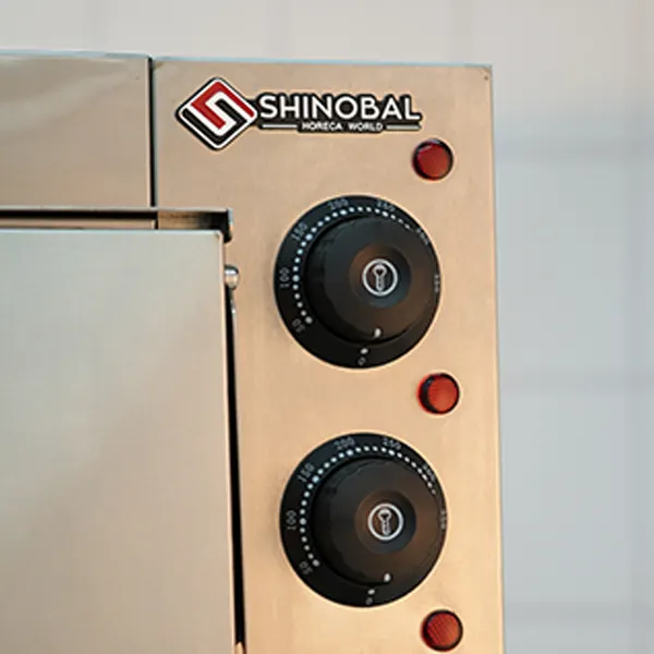 Shinelong Double Deck Countertop Pizza/Bakery Oven - Compact Efficiency 3
