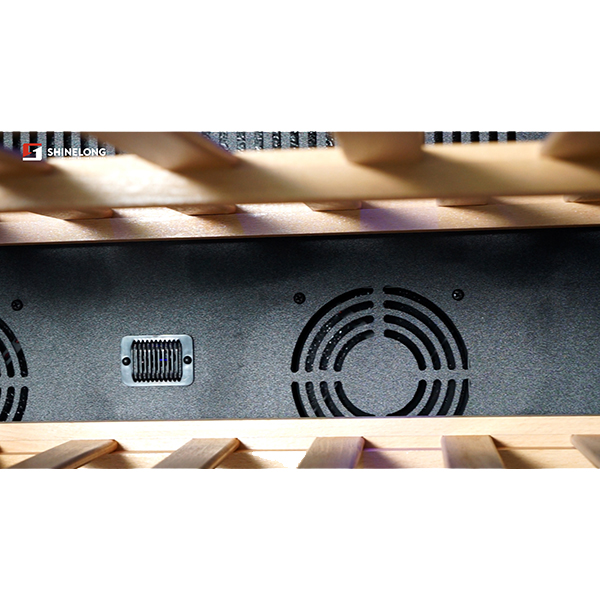 Full Glass Door Commercial Wine Cooler with LED Light | SHINELONG 7