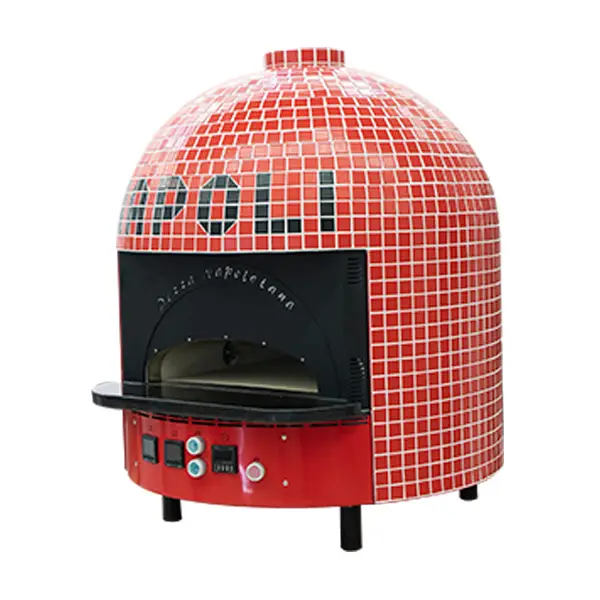 φ750*H840mm Electric Pizza Oven with cabinets Temperature Range 0-600℃ | SHINELONG 1
