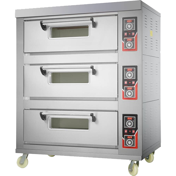 Stainless Steel European Style Deck Oven with Steam 3