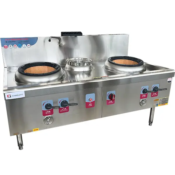 Double fried single temperature Asian stove SHINELONG 1