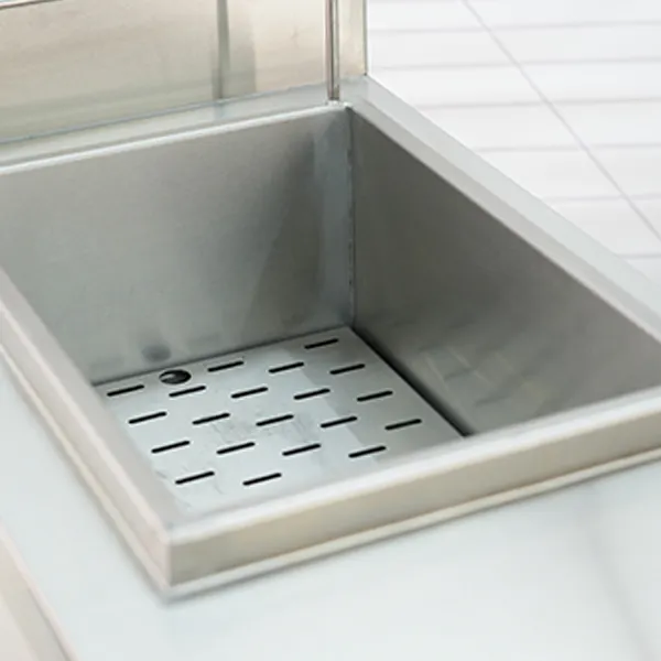 Stainless Steel Single Tank Electric Fryer - High Performance & Compact Size  2