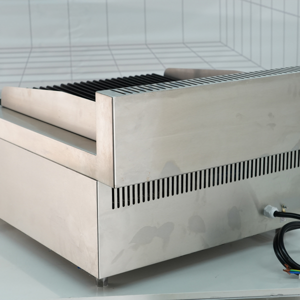 600*760*300+120mm Electric Lava Rock Grill - 380V~50Hz | SHINELONG 6