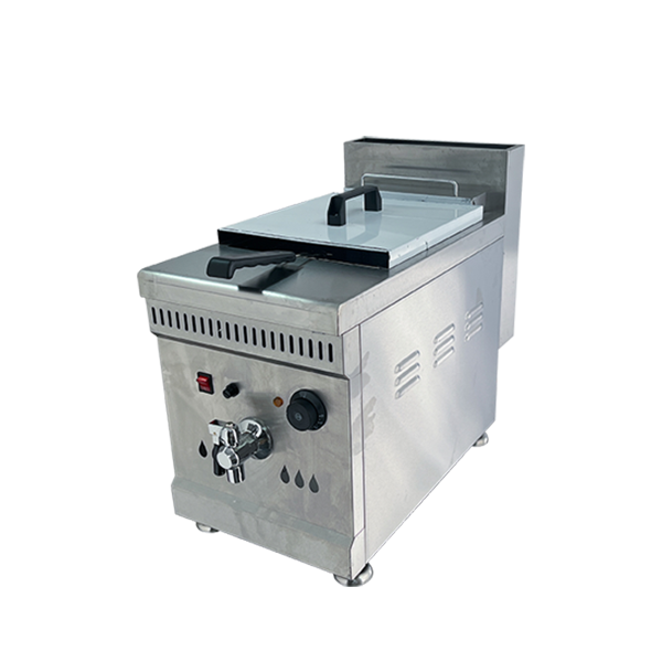 Quality EF-71A 350*680*610mm Single Tank Pulse Gas Fryer-LPG/NG  | SHINELONG 4