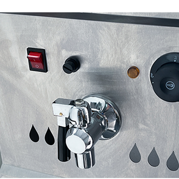 Quality EF-71A 350*680*610mm Single Tank Pulse Gas Fryer-LPG/NG  | SHINELONG 5