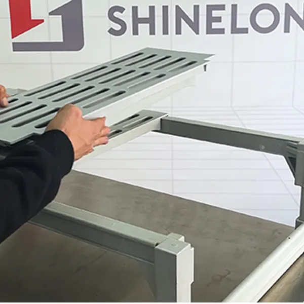 Aluminum Alloy+PE Self-Catering Base: Efficient Organization 3