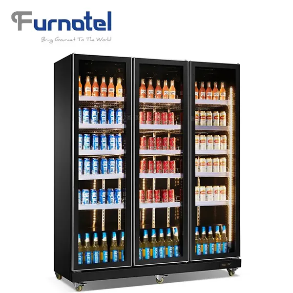 Supermarket Open Chiller: Efficient Cooling & Display 3