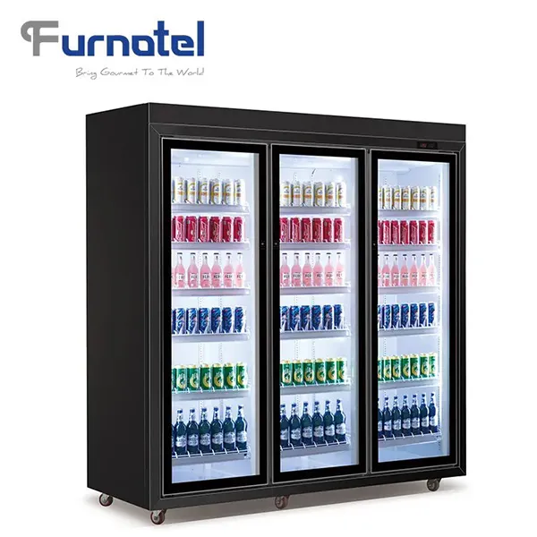 Supermarket Open Chiller: Efficient Cooling & Display 6