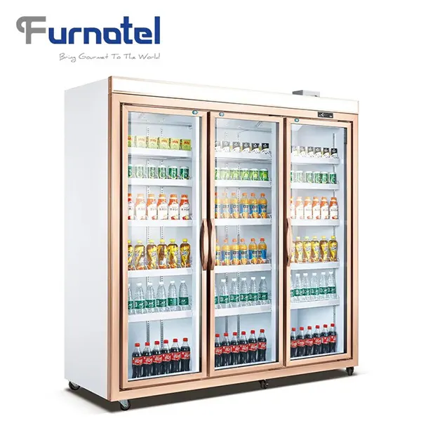 Supermarket Open Chiller: Efficient Cooling & Display 4