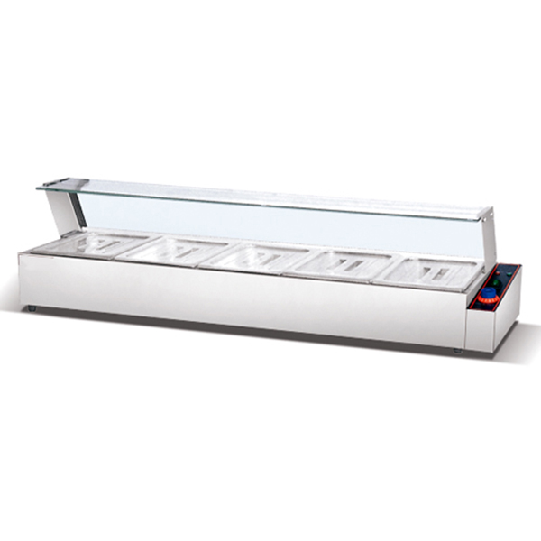 1450*355*320mm Stainless Steel Electric Bain Marie with 1/2*6'Pans | SHINELONG 3