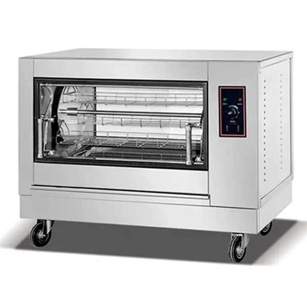 1010*670*810mm Stainless Steel Rotary Electric Chicken Oven | SHINELONG 1