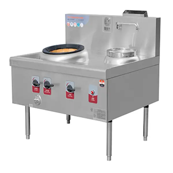 Wok Stove With 1-Burner And1-Warmer-35KW | SHINELONG5 1