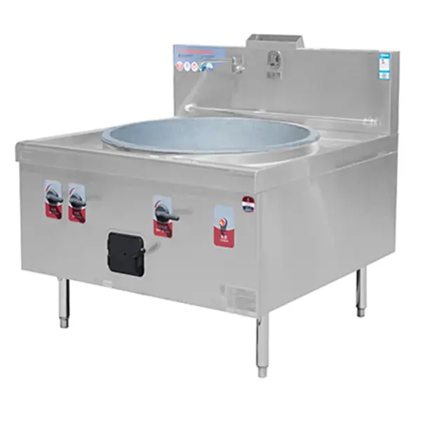 Wok Stove With 1-Burner And1-Warmer-35KW | SHINELONG6 1