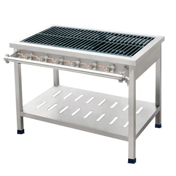 Korean 4 Burner Flat Grill Stoves 1