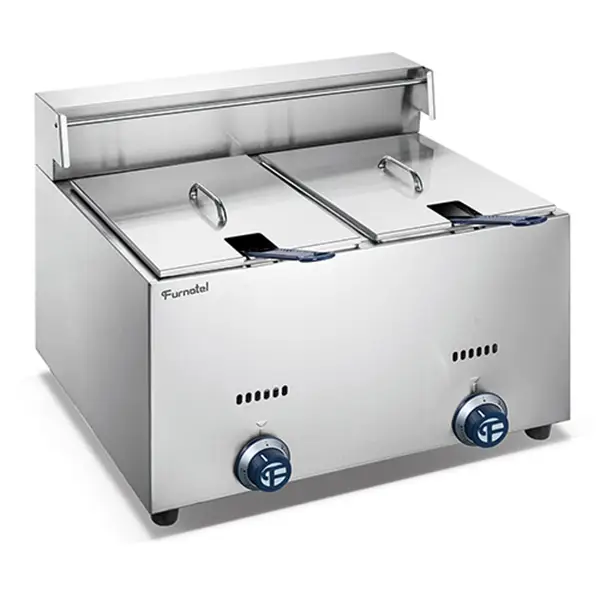 6.45L Gas 2-Tank Fryer 1