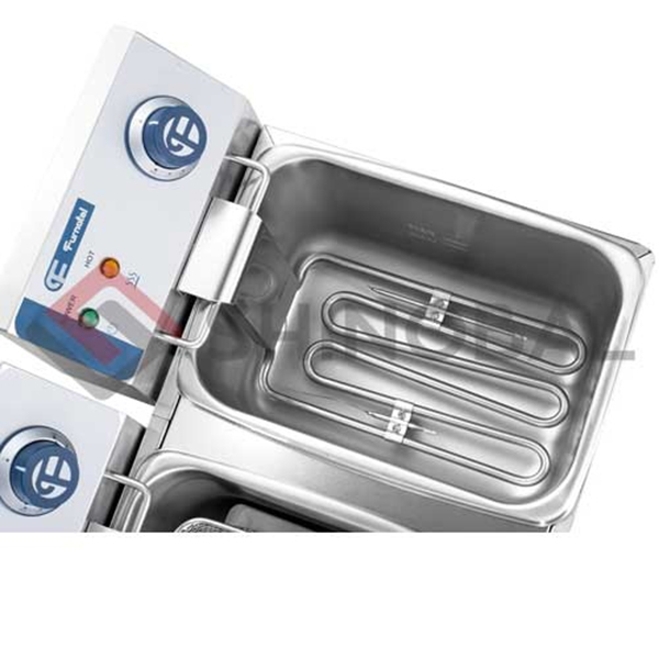 8L*2 2-Tank Electric Fryer 6