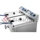 Double Deep Fryer 12Lx2 Capacity 6.5kW Power 2