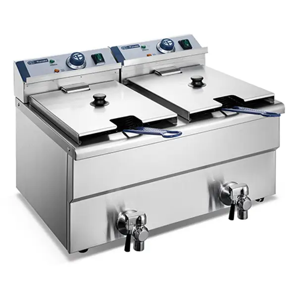 12L*2 2-Tank Electric Fryer 1