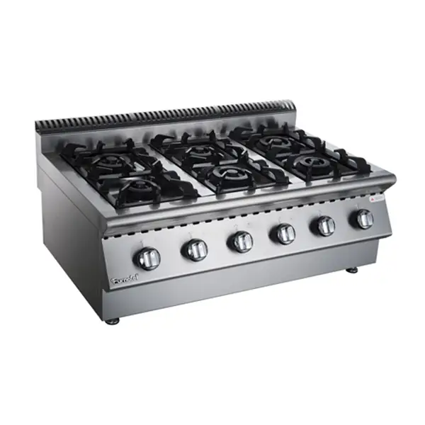 X Series Gas Range 6-Burner 1