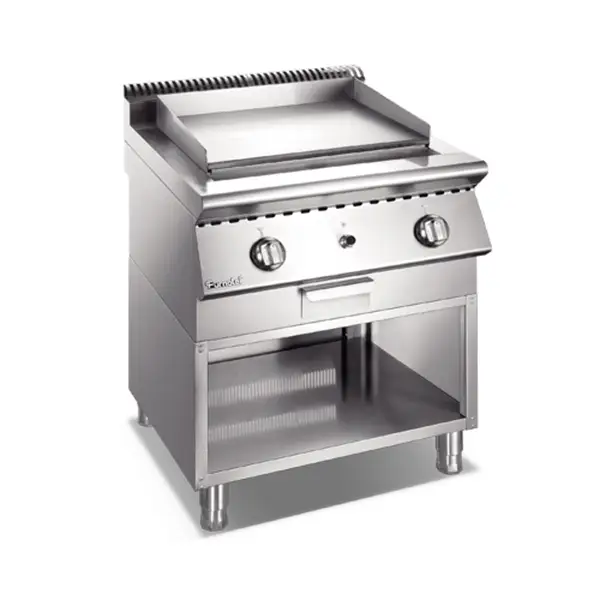X Series Gas Griddle With Open Cabinet 1