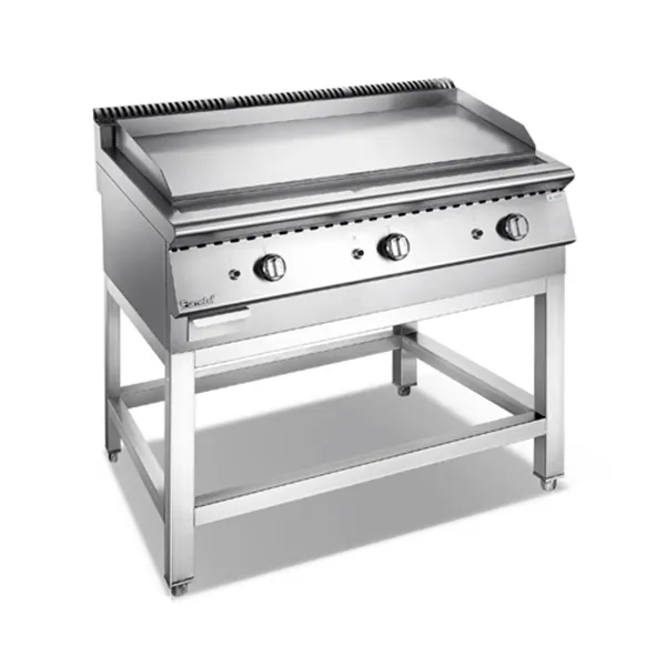 Stainless Steel 201 Griddle for Kitchen, NG/LPG, 28.2kW Power 2