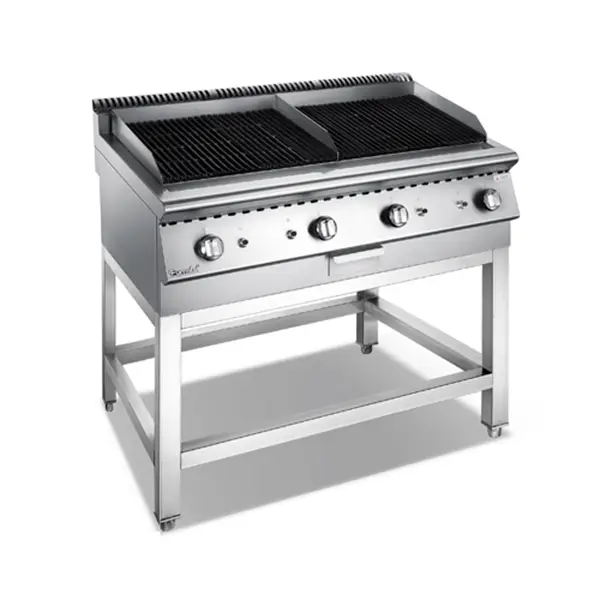 X Series Gas Lava Rock Grill With Stand1 1