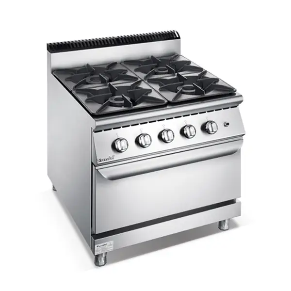 900 Series Chinese Style 4-Burner Gas Range With Oven 1