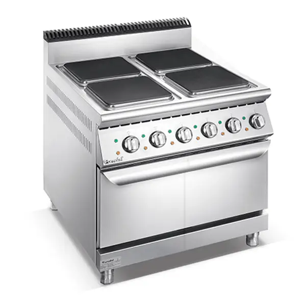 900 Series Electric 4-Hot Plate Cooker With Oven 1