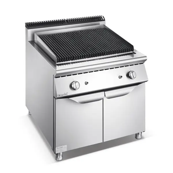 900 Series Gas Lava Rock Grill With Cabinet 1