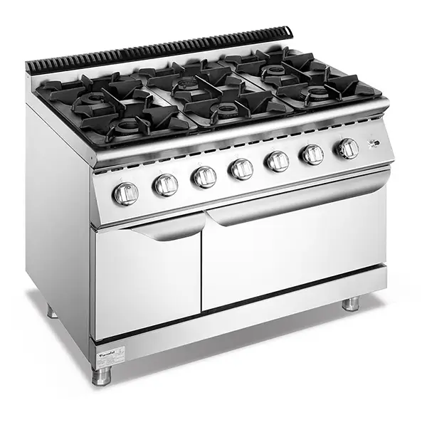 700 Series 6-Burner Gas Range With Oven 1