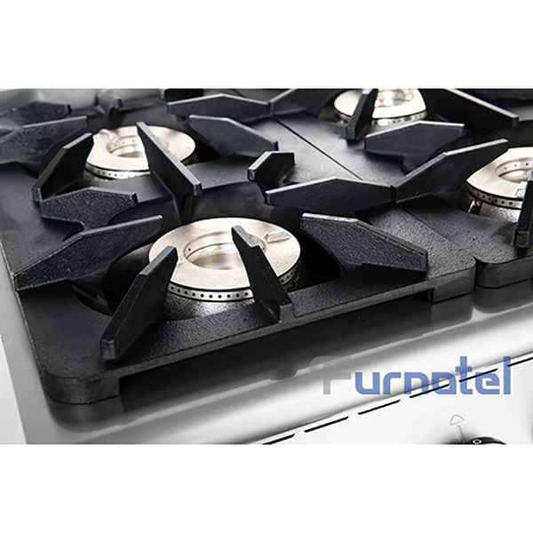 700 Series 6-Burner Gas Range With Oven 5