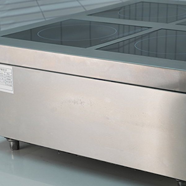 800*760*300+120mm Electric 4 Hob Induction Hot Plates with Manual Control -380V~50Hz | SHINELONG 3