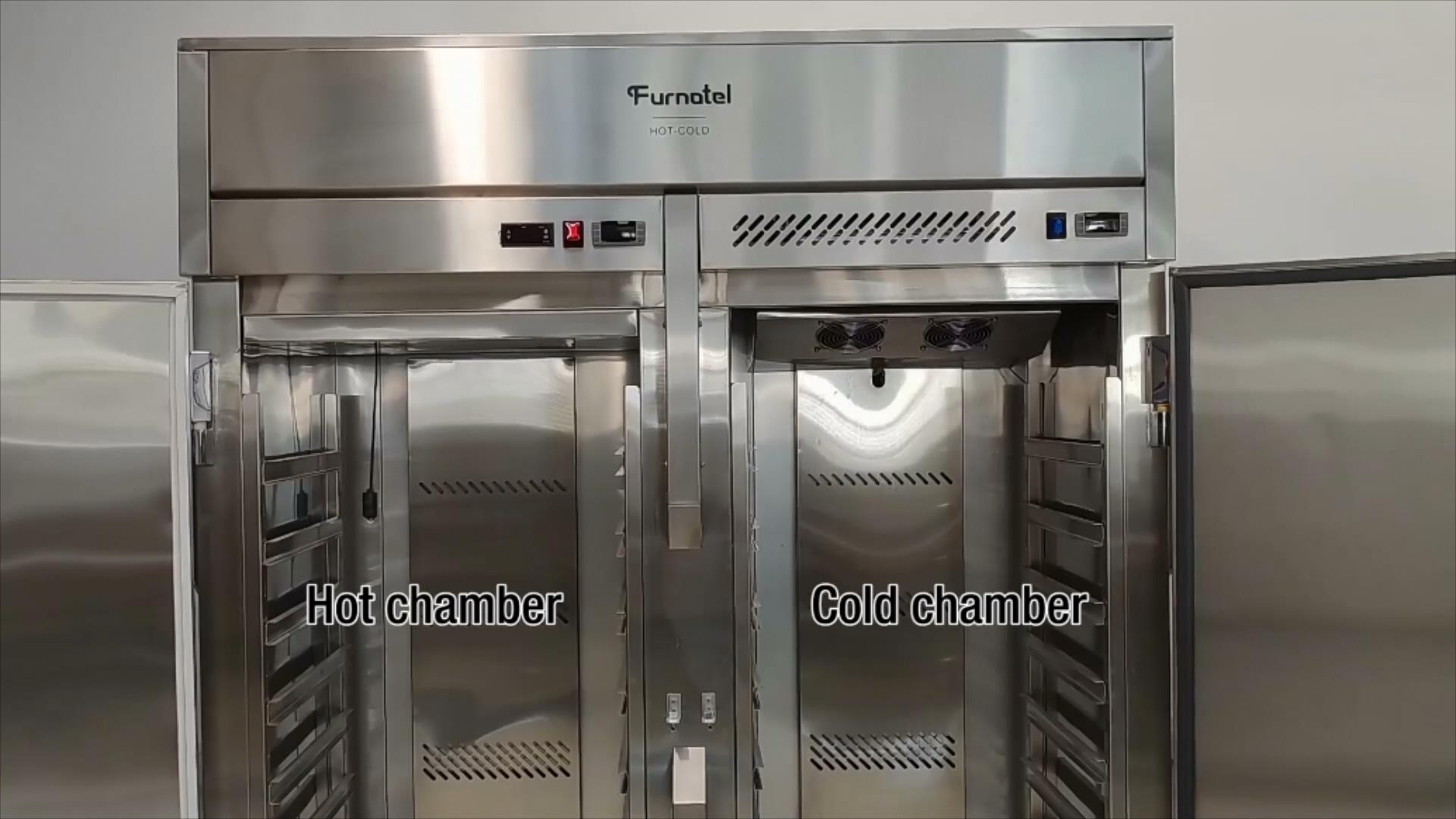 New Design-Furnotel Upright Hot and Cold Holding Cabinet 2