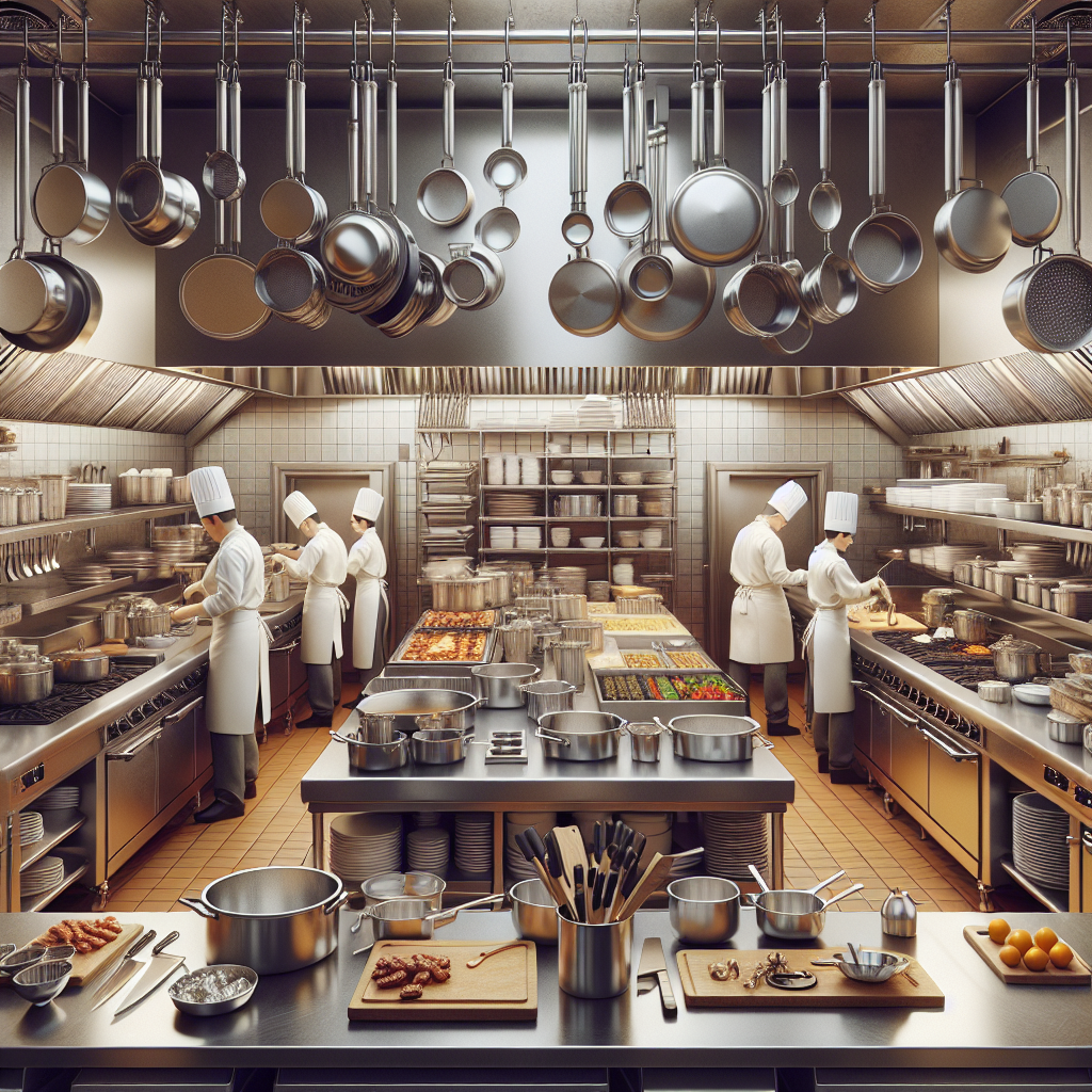 What is the difference between a modern commercial kitchen and a traditional commercial kitchen? 1