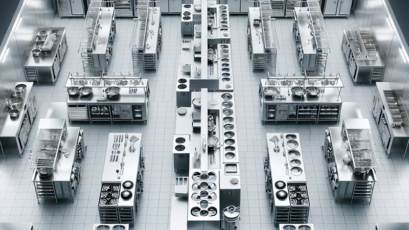 วิธีปรับปรุงประสิทธิภาพและความปลอดภัยในการออกแบบห้องครัวเชิงพาณิชย์? 2
