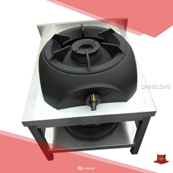 Professional chinese wok range 3 burner for sale | SHINELONG 1