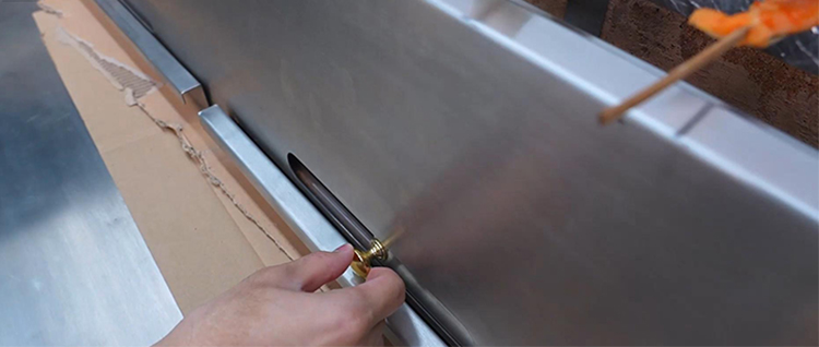 Specialized Airflow Design in yakitori grill