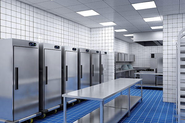 healthcare kitchen area