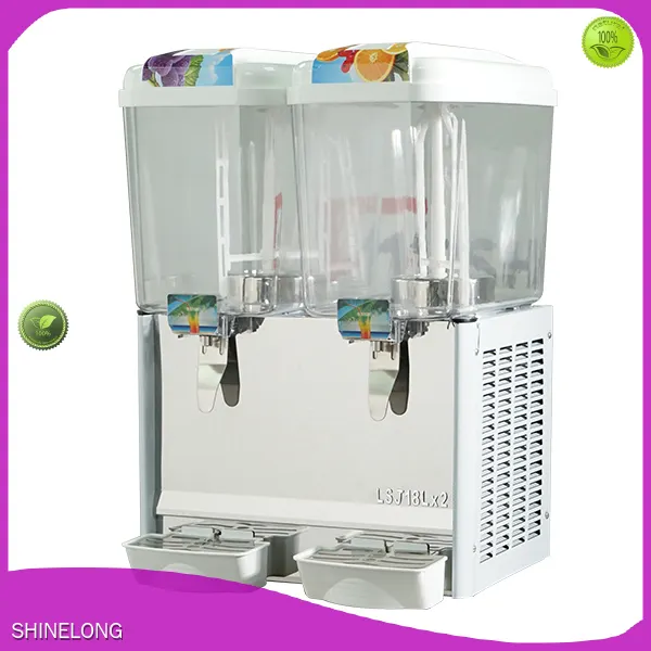 Commercial Double Head Beverage Machine - Efficient and Versatile - 18L×2 - 1000w Heating - 300w Cooling 1