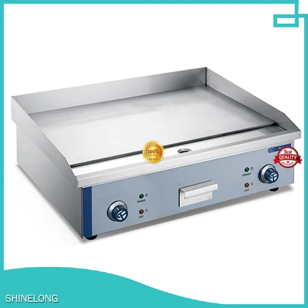 Commercial Gas Grill - 4.4kW, 220-240V, 50-300°Temp, 23kg Net Weight 1