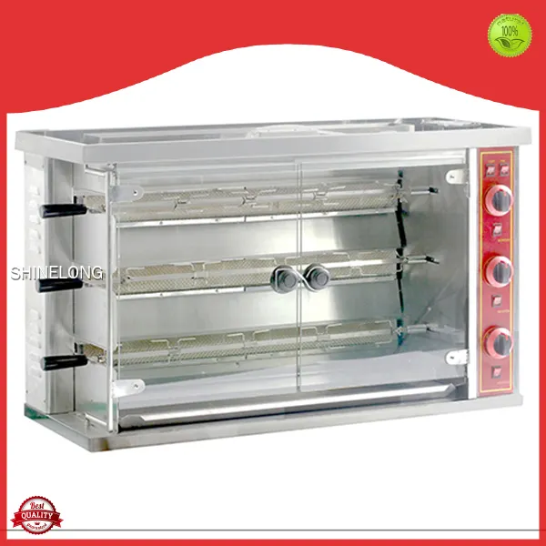 Industrial Rotisserie Machine: LPG, 10kW/h, 12-15 Chickens 1
